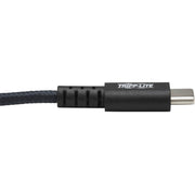 Tripp Lite by Eaton U038-006-GY-MAX Heavy-Duty USB-A to USB-C Cable (M/M), Gray, 6 ft. (1.8 m) - U038-006-GY-MAX