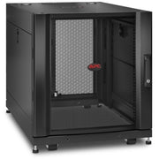 APC by Schneider Electric NetShelter SX 12U Server Rack Enclosure 600mm x 900mm w/ Sides Black - AR3003