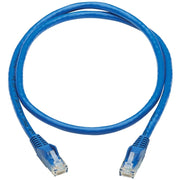 Tripp Lite by Eaton Cat6 Snagless UTP Network Patch Cable (RJ45 M/M), Blue, 3 ft. - N201P-003-BL