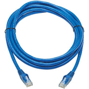 Tripp Lite by Eaton Cat6 Snagless UTP Network Patch Cable (RJ45 M/M), Blue, 10 ft. - N201P-010-BL