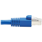 Tripp Lite by Eaton Cat6a 10G-Certified Snagless F/UTP Network Patch Cable (RJ45 M/M), Blue, 6 ft. - N261P-006-BL