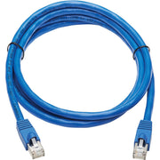 Tripp Lite by Eaton Cat6a 10G-Certified Snagless F/UTP Network Patch Cable (RJ45 M/M), Blue, 6 ft.