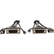 Tripp Lite by Eaton P784-006 DVI KVM Cable Kit, 3 in 1 (M/M), 6 ft - P784-006