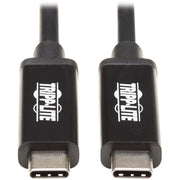 Tripp Lite by Eaton Thunderbolt 3 Cable, M/M, 2 m, Black