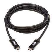 MTB3-02M-5A-AB_Tripp Lite by Eaton Thunderbolt 3 Cable, M/M, 2 m, Black