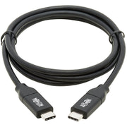 Tripp Lite by Eaton U040-C1M-C-5A USB-C to USB-C Cable, USB-IF, M/M, 1 m - U040-C1M-C-5A