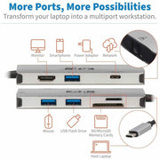 Tripp Lite by Eaton U442-DOCK5-GY Docking Station - U442-DOCK5-GY