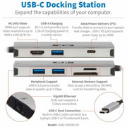 Tripp Lite by Eaton U442-DOCK5-GY Docking Station - U442-DOCK5-GY