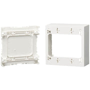 Tripp Lite by Eaton N080-SMB2-WH Mounting Box - White - TAA Compliant - N080-SMB2-WH