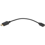 Tripp Lite series P136-001 DisplayPort to HDMI Video Adapter Converter, M/F, 1 ft., Black - P136-001