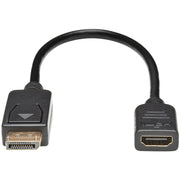 Tripp Lite series P136-001 DisplayPort to HDMI Video Adapter Converter, M/F, 1 ft., Black - P136-001