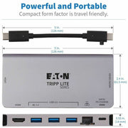 Tripp Lite by Eaton U442-DOCK5D-GY Docking Station - U442-DOCK5D-GY