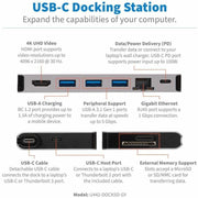 Tripp Lite by Eaton U442-DOCK5D-GY Docking Station - U442-DOCK5D-GY