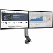 Tripp Lite by Eaton DDR1727DC Desk Mount for Monitor, Flat Panel Display, TV - Black - DDR1727DC