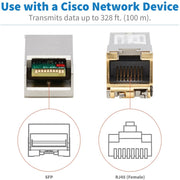 Tripp Lite by Eaton Cisco SFP (mini-GBIC) Module - N286-01GLC-TE