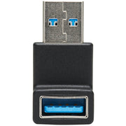 Tripp Lite by Eaton USB 3.0 SuperSpeed Adapter - USB-A to USB-A, M/F, Down Angle, Black - U324-000-DN