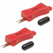 Tripp Lite by Eaton Security Key for Tripp Lite RJ45 Plug Locks and Locking Inserts, Red, 2 Pack - N2LOCK-KEY-RD