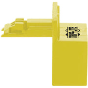 Tripp Lite by Eaton Universal RJ45 Locking Inserts, Yellow, 10 Pack - N2LPLUG-010-YW