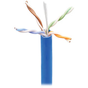 Tripp Lite by Eaton Cat6 Ethernet Cable - CMP-LP 0.5A Plenum, Blue, 1000 ft. - N224-01K-BL-LP5