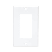 Tripp Lite by Eaton Single-Gang Faceplate, Decora Style - Vertical, White - N042D-100-WH