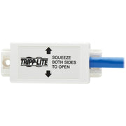 Tripp Lite by Eaton Cat6 Junction Box Cable Assembly, 18 in., Blue - N237-P18N-WHSH
