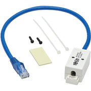 Tripp Lite by Eaton Cat6 Junction Box Cable Assembly, 18 in., Blue - N237-P18N-WHSH
