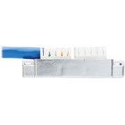 Tripp Lite by Eaton Cat6a Junction Box Cable Assembly, 18 in., Blue - N237A-P18N-WHSH