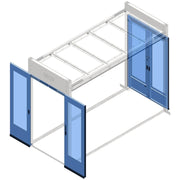 Tripp Lite by Eaton Sliding Double-Door Kit for Hot/Cold Aisle Containment System - SRCTMTSDD