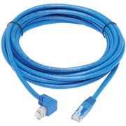 Tripp Lite by Eaton N204-015-BL-DN Down-Angle Cat6 Ethernet Cable - 15 ft., M/M, Blue - N204-015-BL-DN