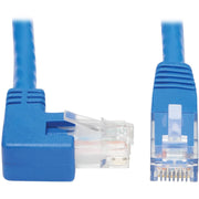 Tripp Lite by Eaton N204-020-BL-RA Right-Angle Cat6 Ethernet Cable - 20 ft., M/M, Blue