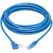Tripp Lite by Eaton N204-020-BL-RA Right-Angle Cat6 Ethernet Cable - 20 ft., M/M, Blue - N204-020-BL-RA