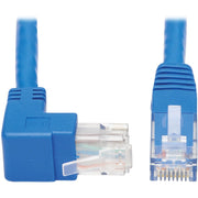 Tripp Lite by Eaton N204-020-BL-UP Up-Angle Cat6 Ethernet Cable - 20 ft., M/M, Blue
