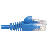 Tripp Lite by Eaton Cat6a 10G Snagless Molded Slim UTP Network Patch Cable (M/M), Blue, 10 ft. - N261-S10-BL