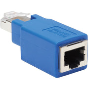 Tripp Lite by Eaton Cisco Serial Console Rollover Adapter (M/F) - RJ45 to RJ45, Shielded, Blue - N034-001-SH