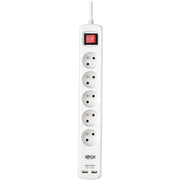 Tripp Lite by Eaton Protect It! PS5F3USB 5-Outlets Power Strip - PS5F3USB