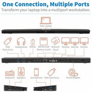 Tripp Lite by Eaton U442-DOCK7D-B Docking Station - U442-DOCK7D-B