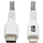 Tripp Lite by Eaton M102-006-HD Heavy-Duty USB-C to Lightning Cable (M/M), 6 ft.