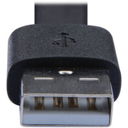 Tripp Lite by Eaton USB-A to USB-C Flat Cable (M/M), Black, 6 ft. (1.8 m) - U038-006-FL