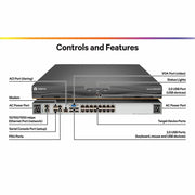 Vertiv Avocent MPU KVM Switch | 16 port | 2 Digital Path | Dual AC Power TAA - MPU2016DAC-400