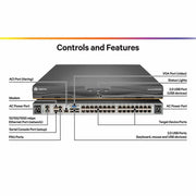 Vertiv Avocent MPU KVM Switch | 32 port | 2 Digital Path | Dual AC Power TAA - MPU2032DAC-400