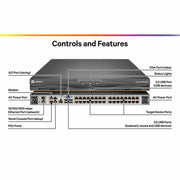 Vertiv Avocent MPU KVM Switch | 32 port | 4 Digital Path | Dual AC Power TAA - MPU4032DAC-400