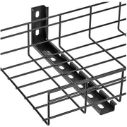 Tripp Lite by Eaton SmartRack SRWBWALLBRKT Mounting Bracket for Cable Tray - Black - SRWBWALLBRKT