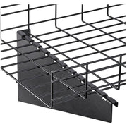 Tripp Lite by Eaton SmartRack SRWBWALLBRKTHDL Mounting Bracket for Cable Tray - Black - SRWBWALLBRKTHDL