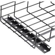 Tripp Lite by Eaton SRWB18CROSSBRKT Mounting Bracket for Cable Tray - Black - SRWB18CROSSBRKT