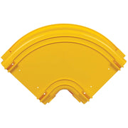 Tripp Lite by Eaton Toolless Horizontal 90-Degree Elbow for Fiber Routing System, 240 mm (10 in) - SRFC10ELBOW