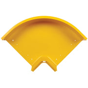 Tripp Lite by Eaton Toolless Horizontal 90-Degree Elbow for Fiber Routing System, 240 mm (10 in) - SRFC10ELBOW