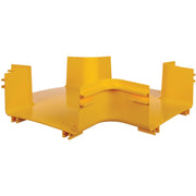 Tripp Lite by Eaton Toolless Horizontal 4-Way Junction for Fiber Routing System, 240 mm (10 in) - SRFC10JUNT4