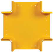 Tripp Lite by Eaton Toolless Horizontal 4-Way Junction for Fiber Routing System, 240 mm (10 in) - SRFC10JUNT4