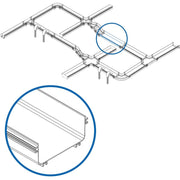 Tripp Lite by Eaton Straight Channel Section, 240 x 120 x 1220 mm - SRFC10STR48
