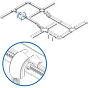 Tripp Lite by Eaton Waterfall Adapter, 130 mm - SRFC4WTRFL48